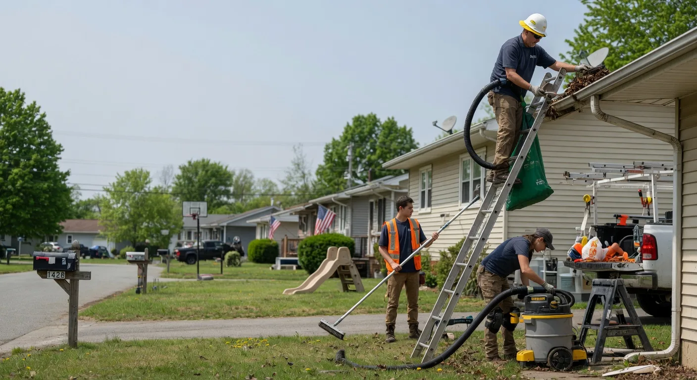 Gutter Installation in North Lewisburg, OH near me